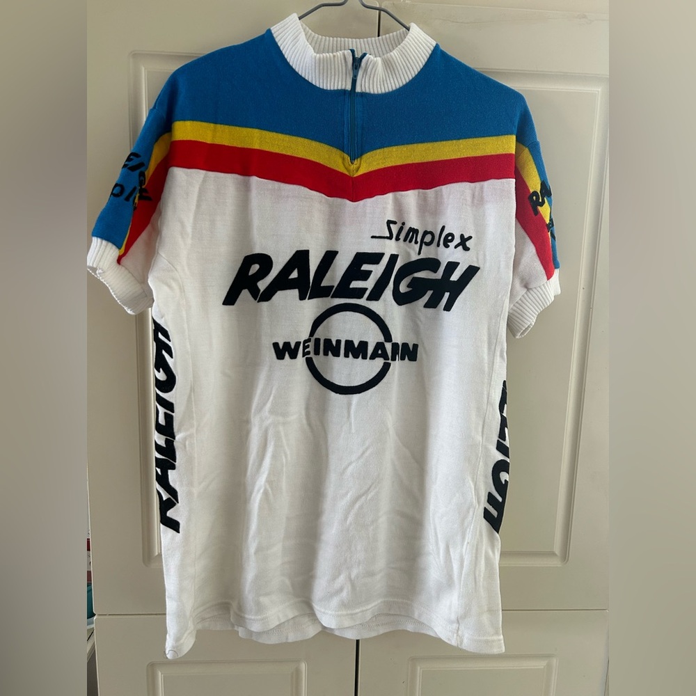 Vintage cycling shirt made in Belgium